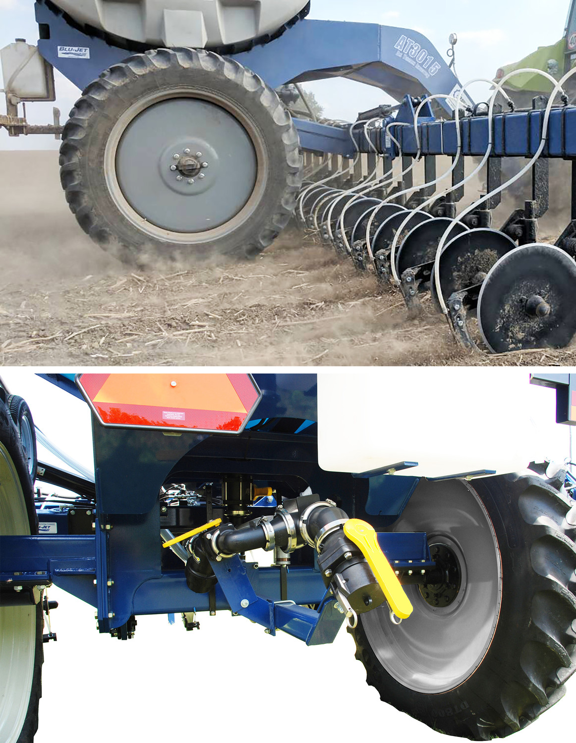 Undercarriage For Blu Jet Liquid Fertilizer Applicators