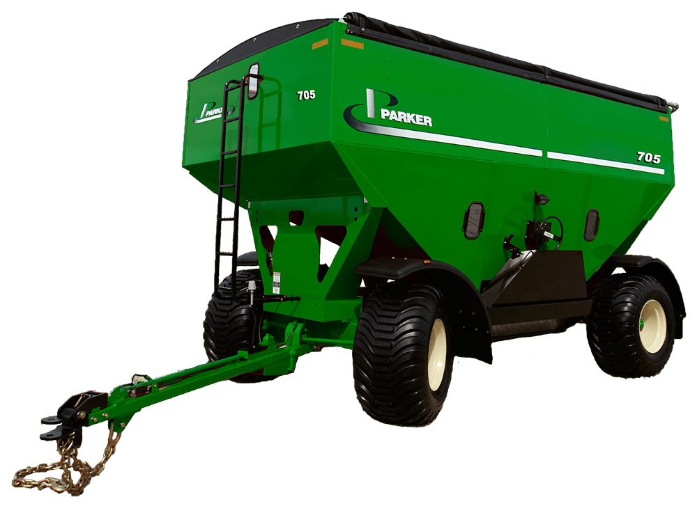 Parker Farm Equipment Grain Wagons, Farm Trade Show, Agriculture Trade Show