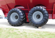 Dual Auger Grain Cart Fixed Tandem Undercarriage