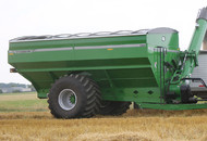 Unverferth Dual Auger Grain Cart High-Flotation Tires