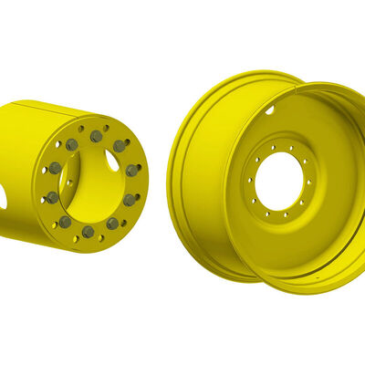 Self-Propelled Sprayer Dual Wheel Package - Yellow